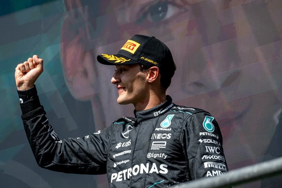 Obrazek newsa : Formuła 1. George Russell ujawnił, jak obronił podium przed Lewisem Hamiltonem w GP Holandii 2026