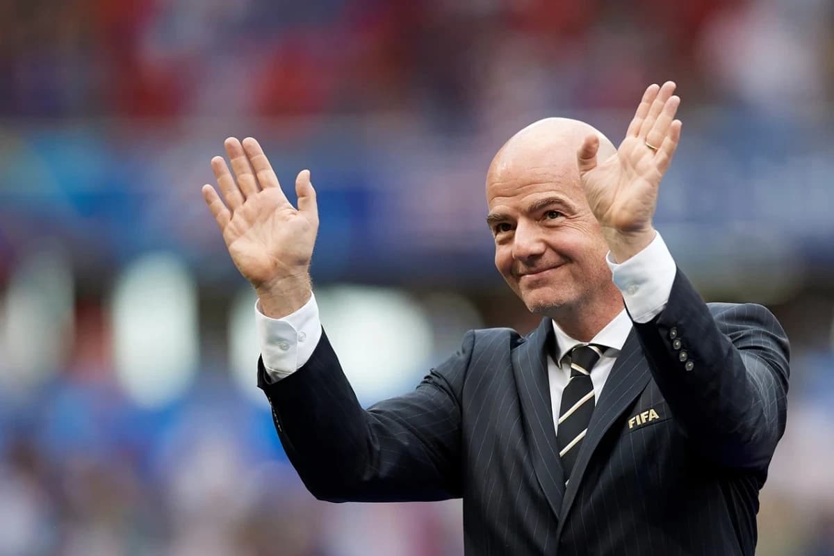 Obrazek newsa : Gianni Infantino: rekordowa frekwencja 288 007 widzów na meczach mundialu w jednym dniu