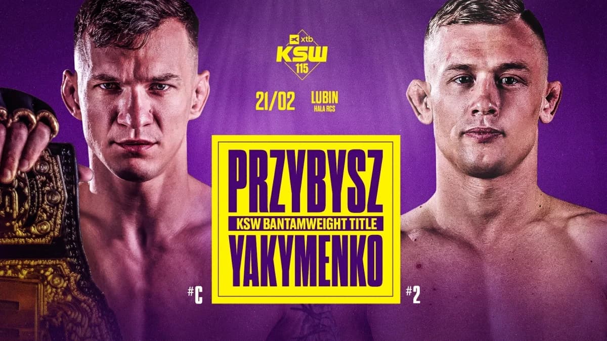 Obrazek newsa : KSW 115 gdzie oglądać? Transmisja TV, stream online za darmo