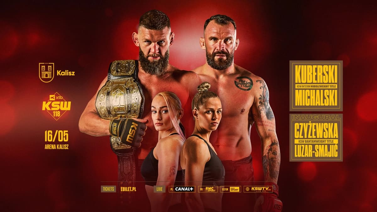 Obrazek newsa : KSW 118 gdzie oglądać? Transmisja TV, stream online za darmo