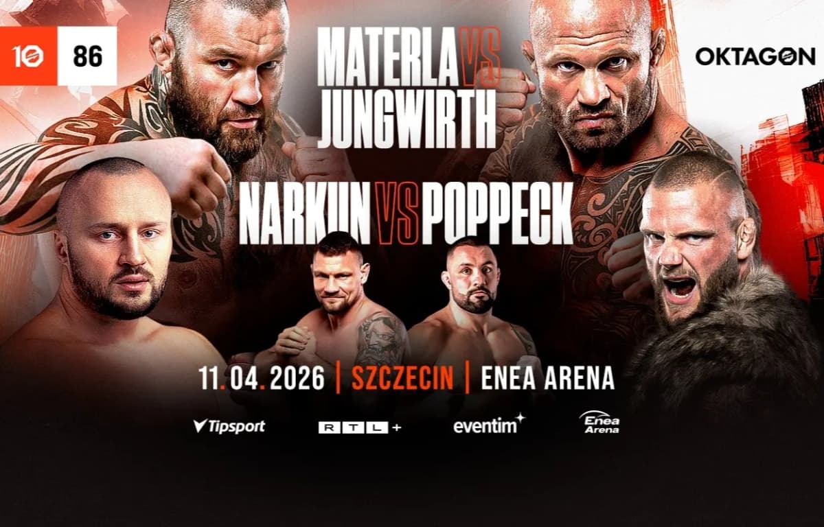 Obrazek newsa : Oktagon MMA 86 gdzie oglądać? Transmisja TV i online