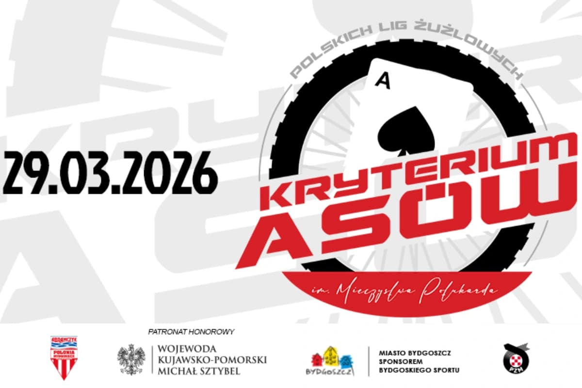 Obrazek newsa : Kryterium Asów w Bydgoszczy: mocna lista startowa. Dudek i Michelsen od razu na torze