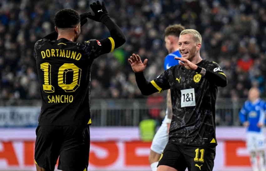 Obrazek newsa : "W ogóle nie ma problemów z dyscypliną" – Szef BVB broni Sancho