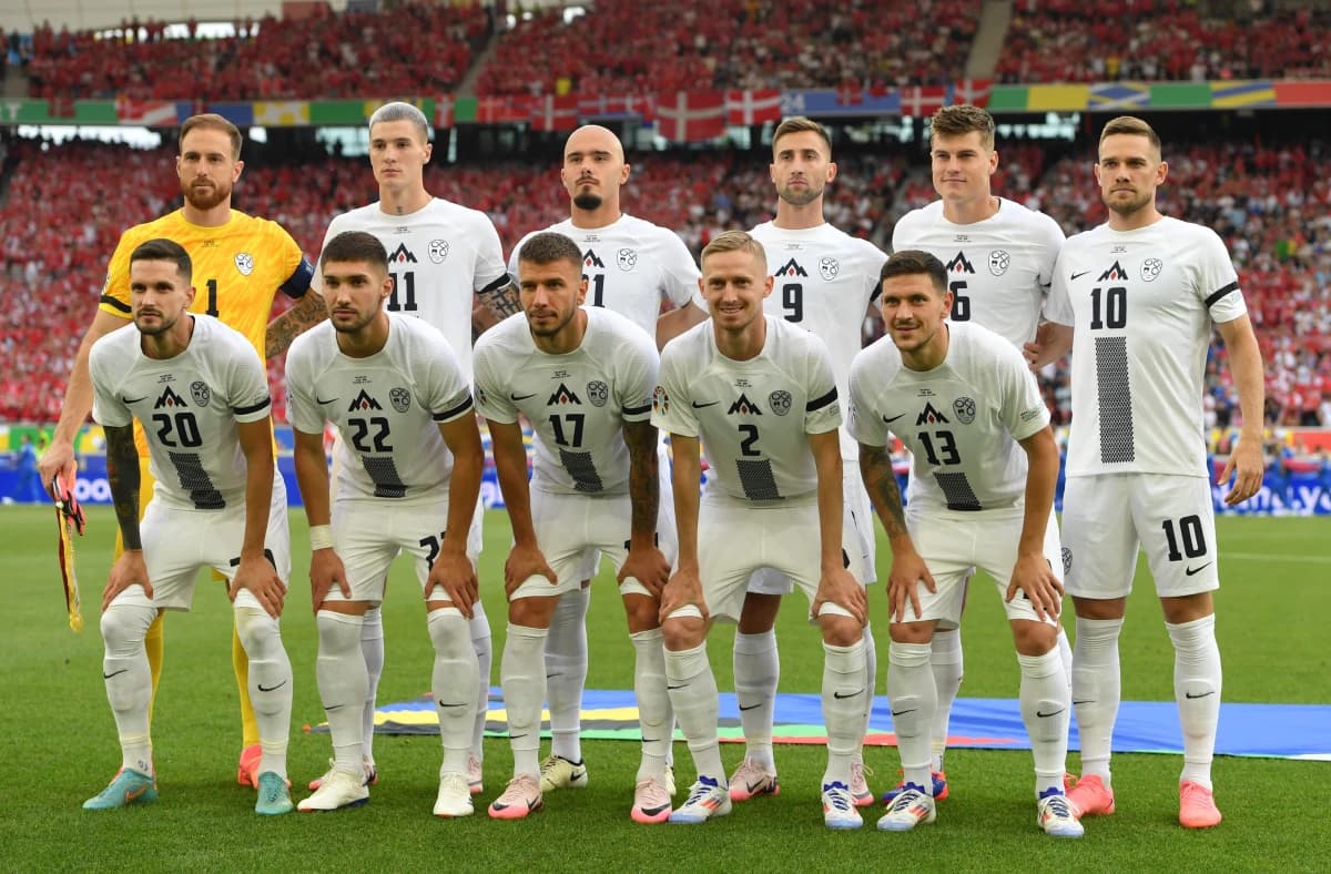 Obrazek newsa : Słowenia 1-1 Dania skrót meczu, bramki (16.06.2024)