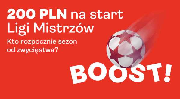Obrazek newsa : Superbet Bonus 200 PLN za wygrany zakład na zwycięzcę dowolnego meczu 1. kolejki Ligi Mistrzów