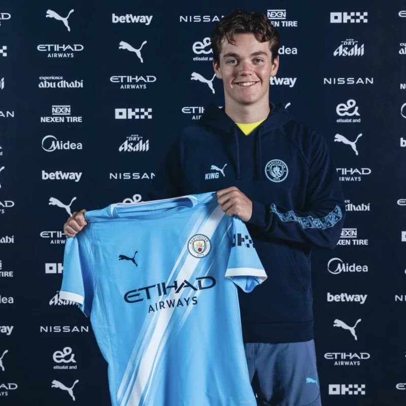 Obrazek newsa : OFICJALNIE: Młoda norweska gwiazda w Manchesterze City