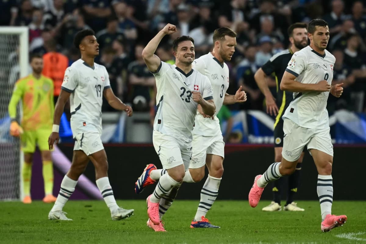 Obrazek newsa : Euro 2024: Szkocja poprawia grę i remisuje ze Szwajcarią [WIDEO]