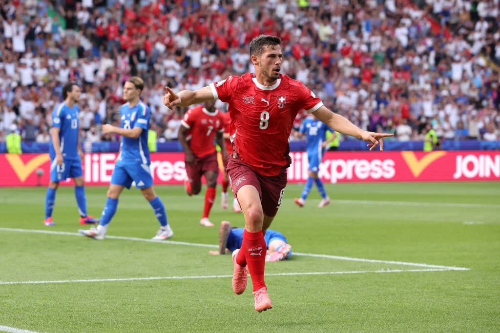 Obrazek newsa : Szwajcaria 2-0 Włochy skrót meczu, bramki (29.06.2024)