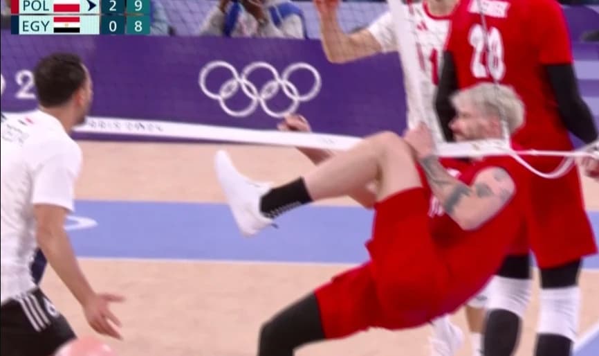Obrazek newsa : Igrzyska Olimpijskie 2024: Polska pewnie pokonuje Egipt. Niepokojące obrazki z Fornalem