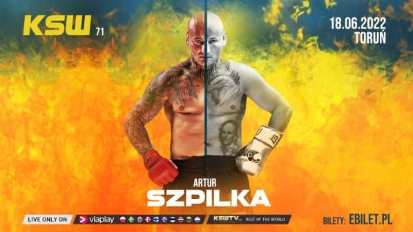 Obrazek newsa : Oficjalnie: KSW zagości w Toruniu! Tam debiut Szpilki