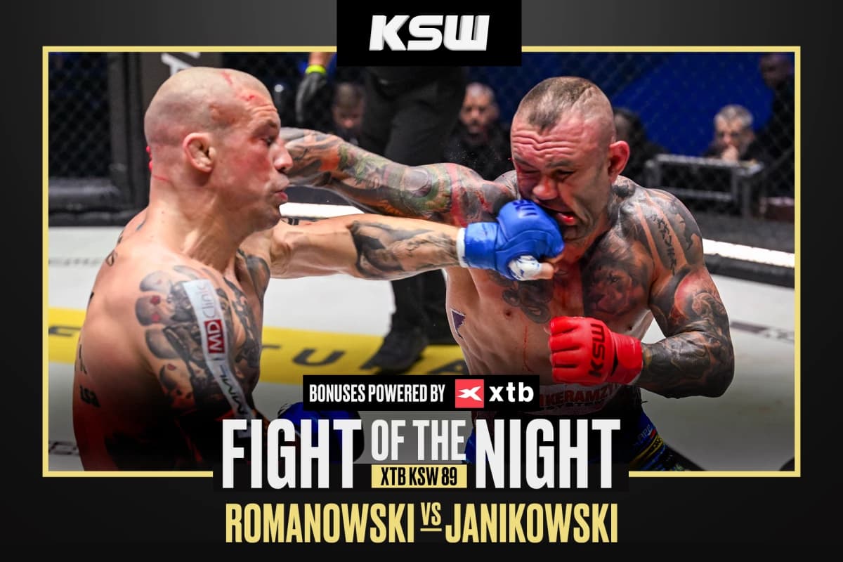 Obrazek newsa : Są bonusy po gali XTB KSW 89. Kogo doceniono za nokaut i walkę wieczoru?