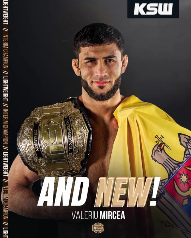 Obrazek newsa : KSW 91: Valeriu Mircea poddaje Leo Brichtę w main-evencie! [WIDEO]