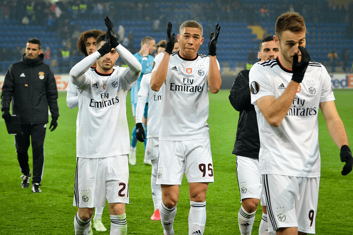 Obrazek newsa : LM: Dwa gole Benfiki w meczu z Club Brugge w pierwszej połowie [WIDEO]
