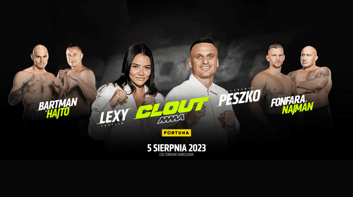 Obrazek newsa : Clout MMA 1 karta walk, zawodnicy. Kto zawalczy?