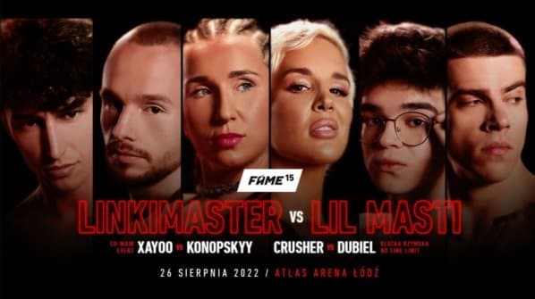 Obrazek newsa : Fame MMA 15 PPV Kod za darmo. Konkurs - odbierz kod i oglądaj darmowy stream!