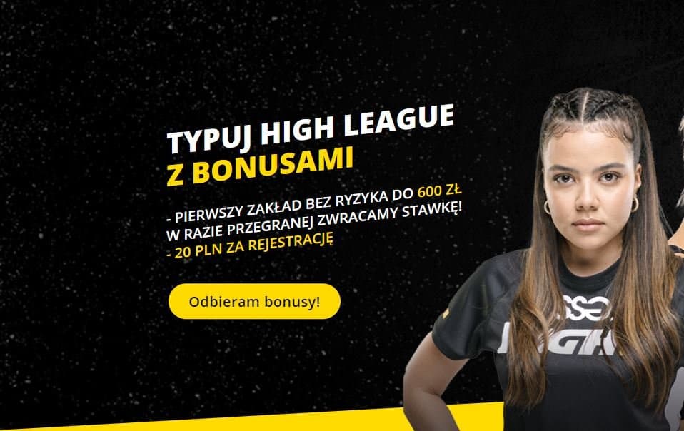 Obrazek newsa : High League Bonusy Bukmacherskie