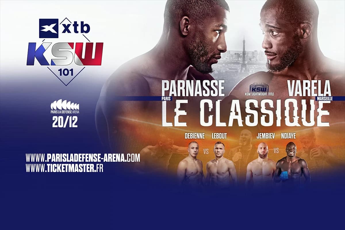 Obrazek newsa : KSW 101 gdzie oglądać? Transmisja online, stream za darmo