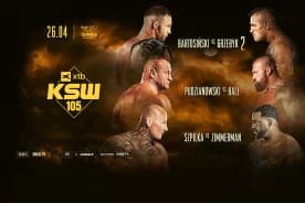 XTB KSW 105: Bartosiński pokonuje Grzebyka, Hall nokautuje Pudzianowskiego [WIDEO]