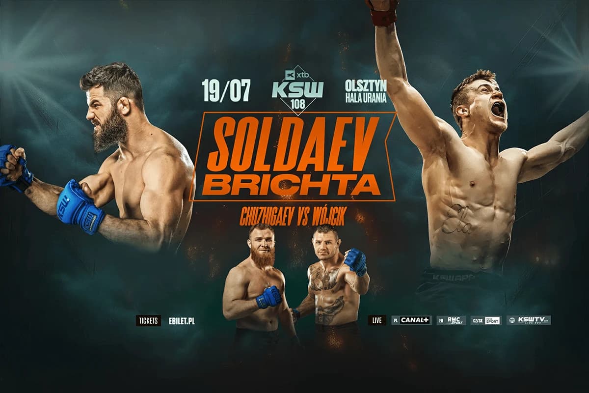 Obrazek newsa : KSW 108 gdzie oglądać? Transmisja online, stream za darmo