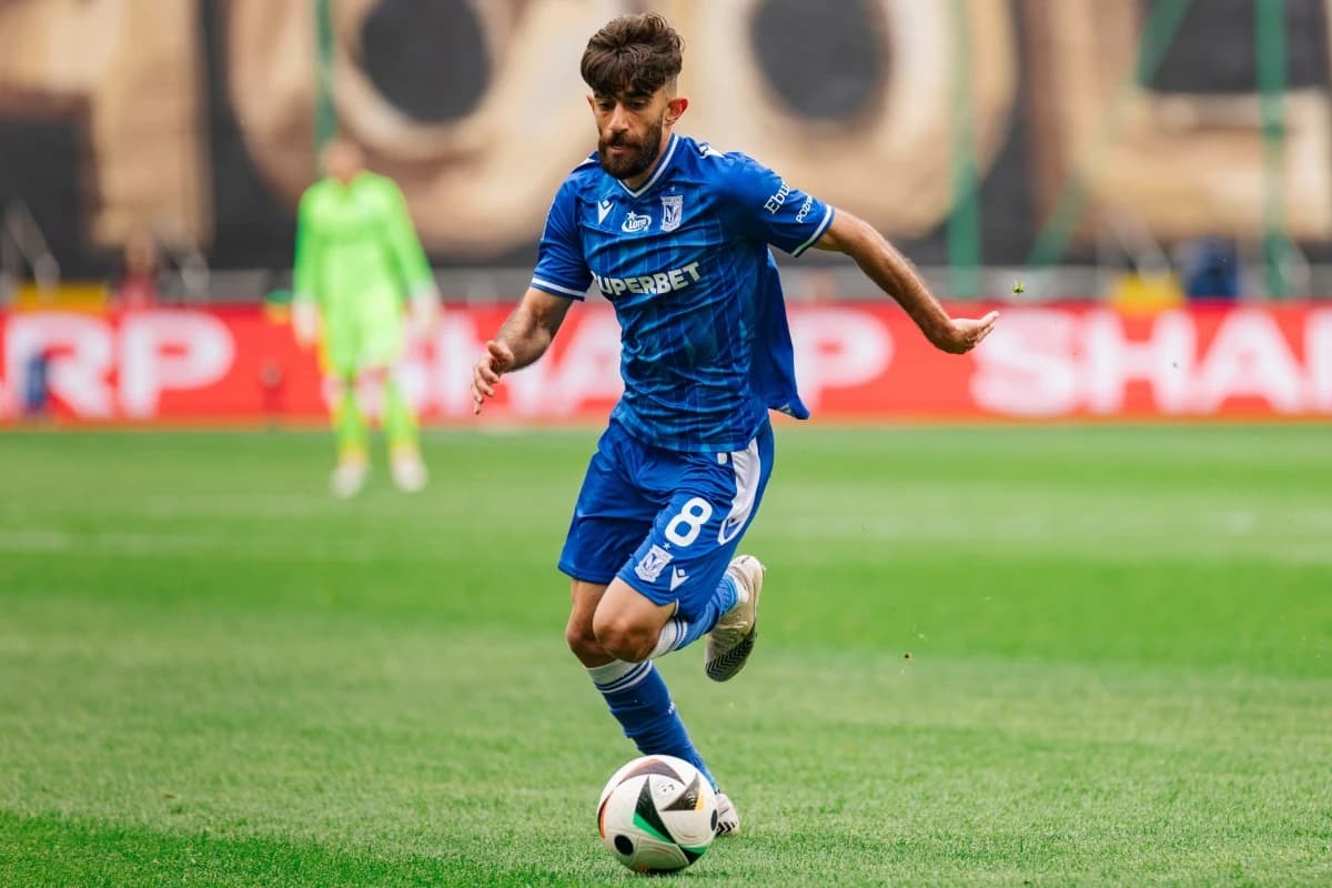 Obrazek newsa : Lech Poznań przerwał serię Piasta Gliwice. 3 gole [WIDEO]