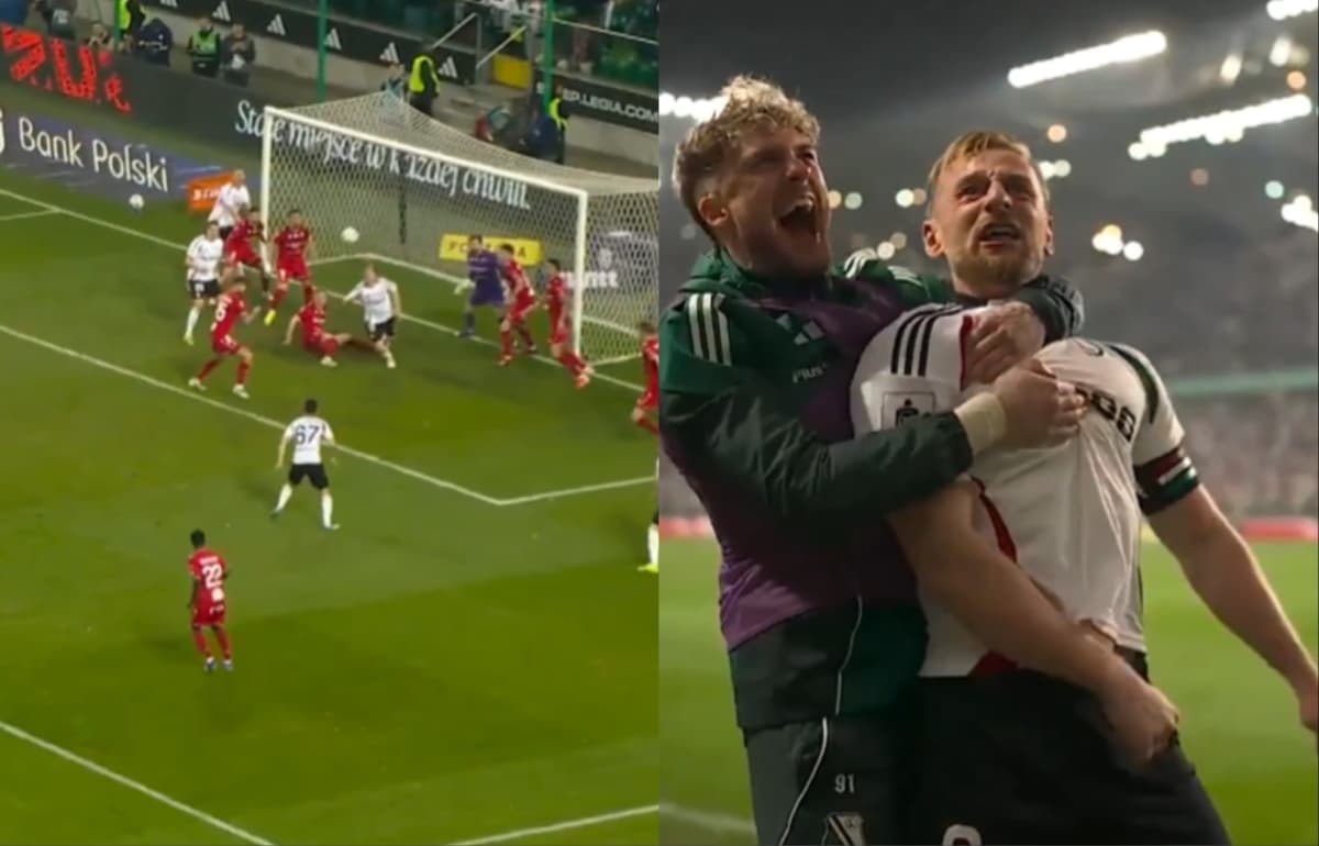Obrazek newsa : Ostatnia akcja przesądziła o wyniku meczu Legia Warszawa - Widzew Łódź [WIDEO]