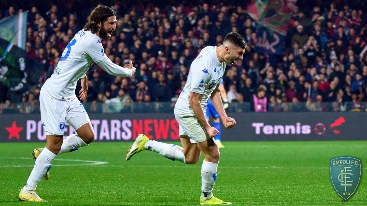 Obrazek newsa : Serie A: Empoli znowu bez porażki, tym razem wygrywa z Salernitaną