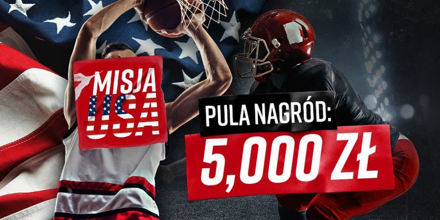 Misja USA w zakładach bukmacherskich Betclic. W puli nagród 5000 złotych!