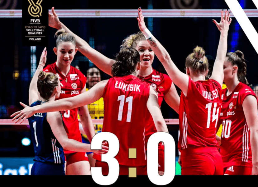 Polskie siatkarki nadal niepokonane w walce o Paryż