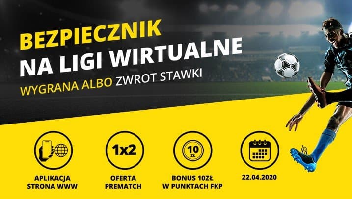 Bezpiecznik na Ligi Wirtualne w Fortunie!