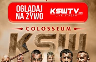 Jak legalnie oglądać Galę KSW 39 Colosseum?