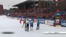 MŚ w Trondheim: Piąte złoto Johannesa Klaebo oraz kwalifikacje kobiet w skokach - podsumowanie dnia