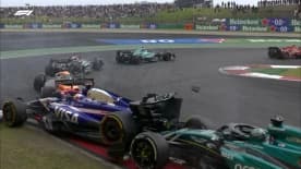 Daniel Ricciardo nie gryzł się w język po kolizji ze Strollem. Padły wulgaryzmy