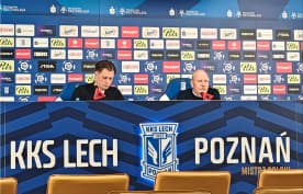 Lech Poznań zaliczył wpadkę. Frederiksen wyjaśnił, czego zabrakło i zdradził, co ze zdrowiem środkowego obrońcy