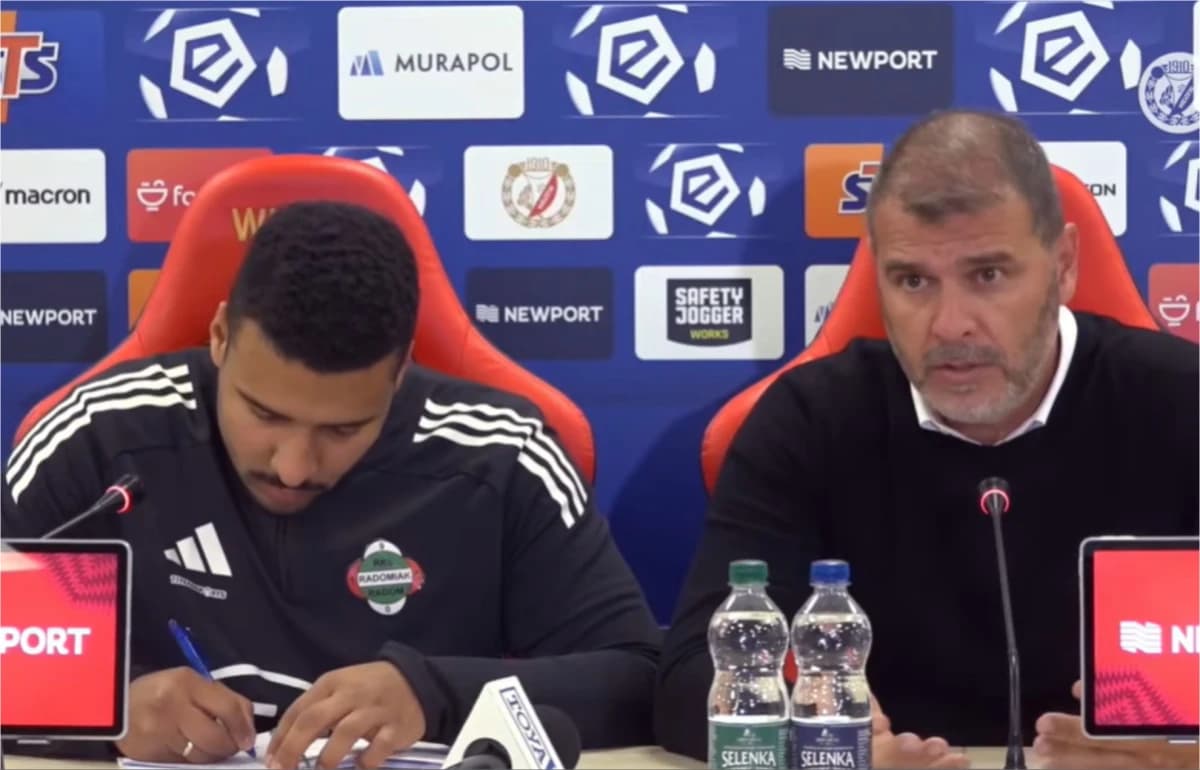 Obrazek newsa : Trener Radomiaka przemówił po porażce z Widzewem. Wskazał największy błąd