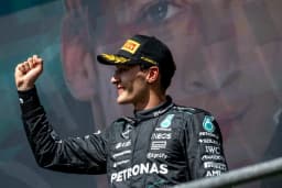 Obrazek news: Formuła 1. George Russell ujawnił, jak obronił podium przed Lewisem Hamiltonem w GP Holandii 2026