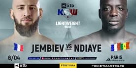 XTB KSW 93: Jembiev poznał rywala. Zawalczy z rodakiem