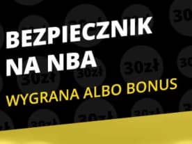 Bonus na mecze NBA od bukmachera Fortuna