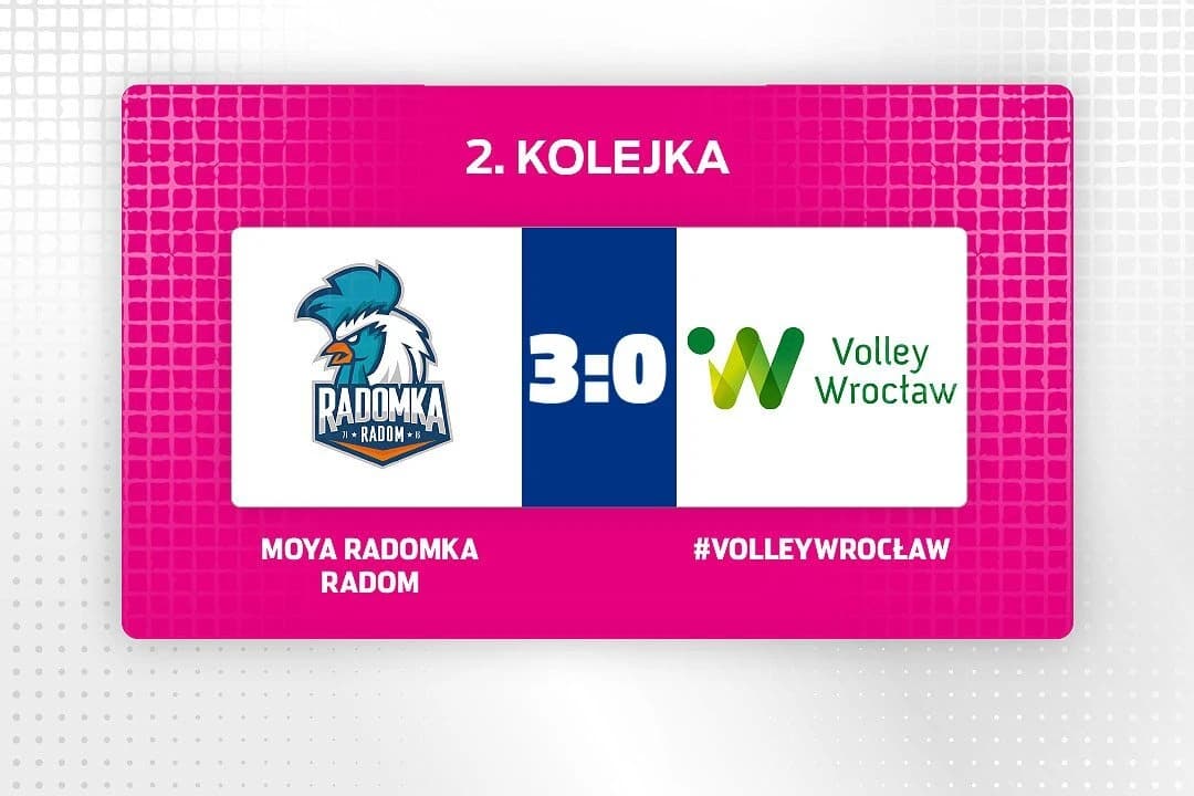 Obrazek newsa : Moya Radomka Radom w świetnej formie – pewne zwycięstwo nad Volley Wrocław i fotel lidera TAURON Ligi