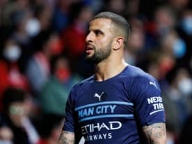 Co z występem Walkera w Lidze Mistrzów? Guardiola zabrał głos